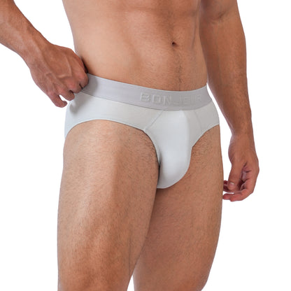Men’s Bamboo Brief – Ultra Soft, Odour Free Grey Mist (Pack of 1)
