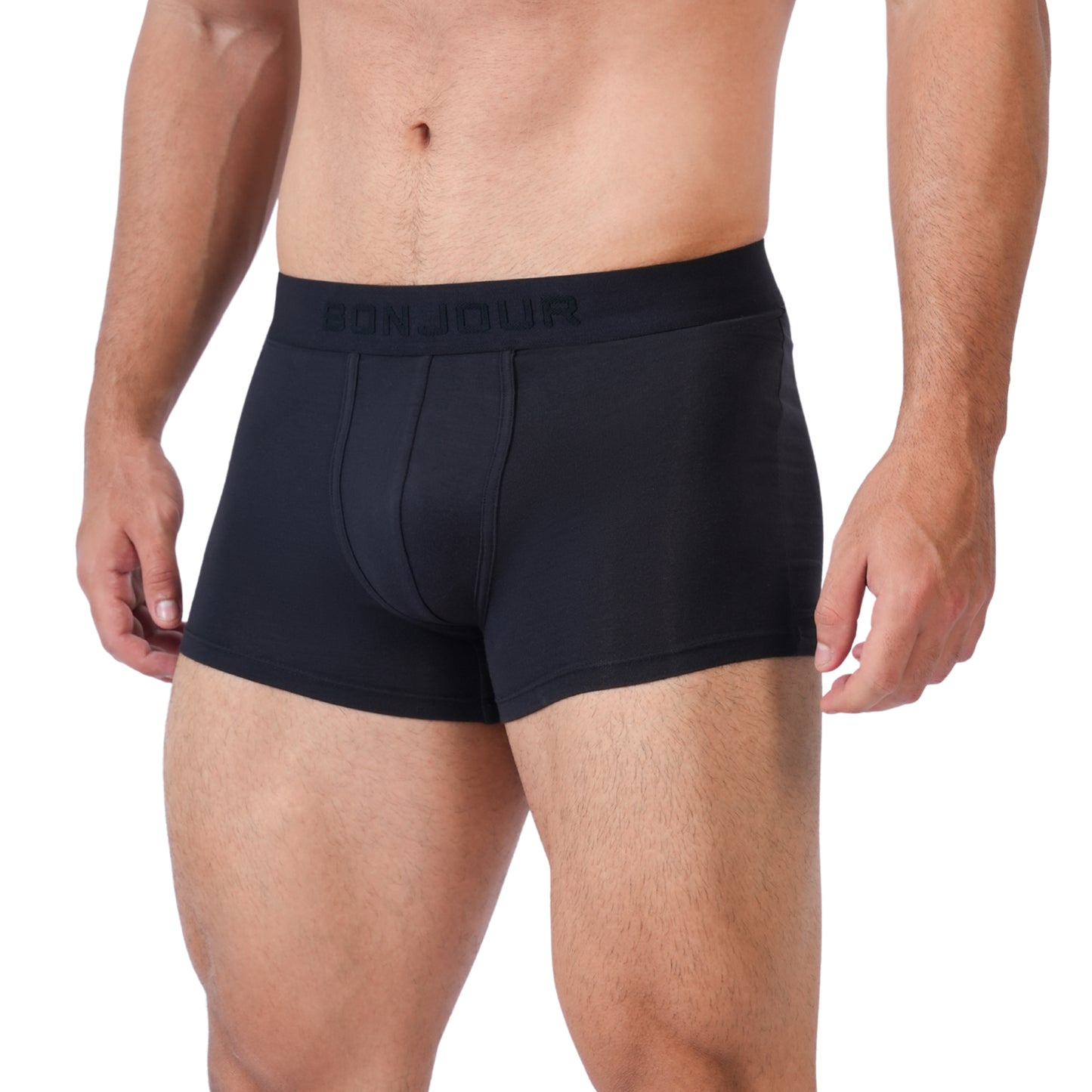 Men’s Bamboo Trunk Ultra Soft, Odour Free - Black (Pack of 1)