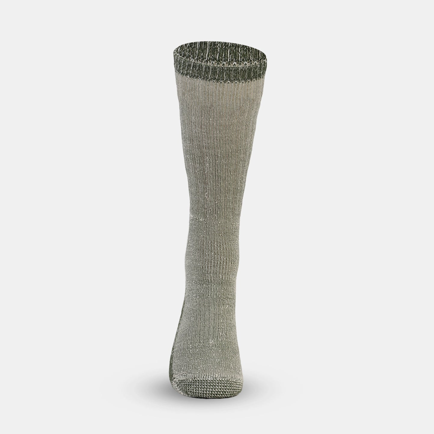 Double Layered Woolen Socks for Men (for upto -50degree) (Color:- Green/Black)