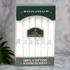 Men's Handkerchief in White with Initials - Pack of 6