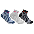 Women Ankle Length Cushioned Sports Socks-Pack Of 3