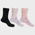 Woolen Thumb Socks For Women's in Pack Of 3 - Assorted