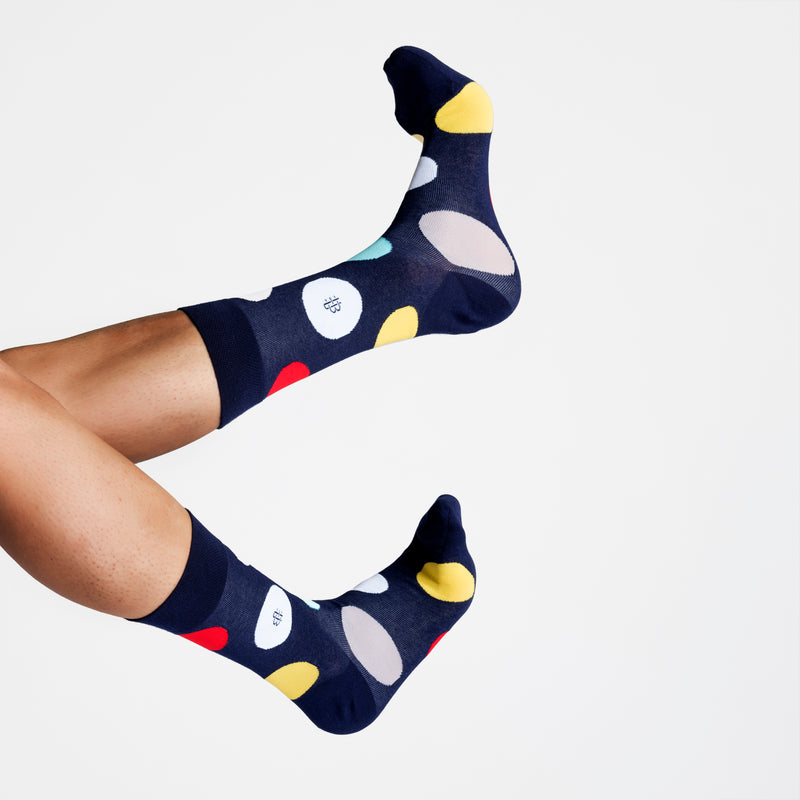 Bonjour socks banner
