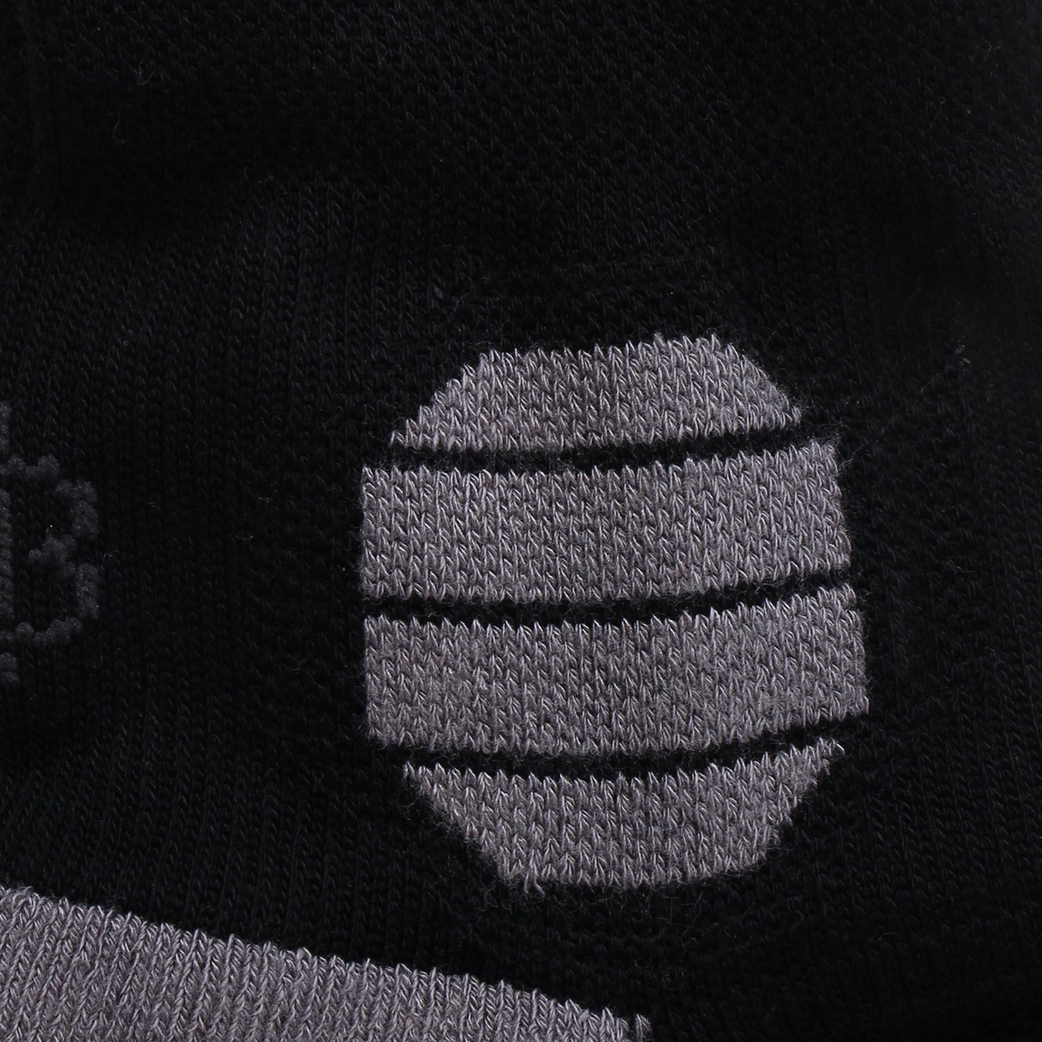 Bamboo Compression Socks - Black Zoom View