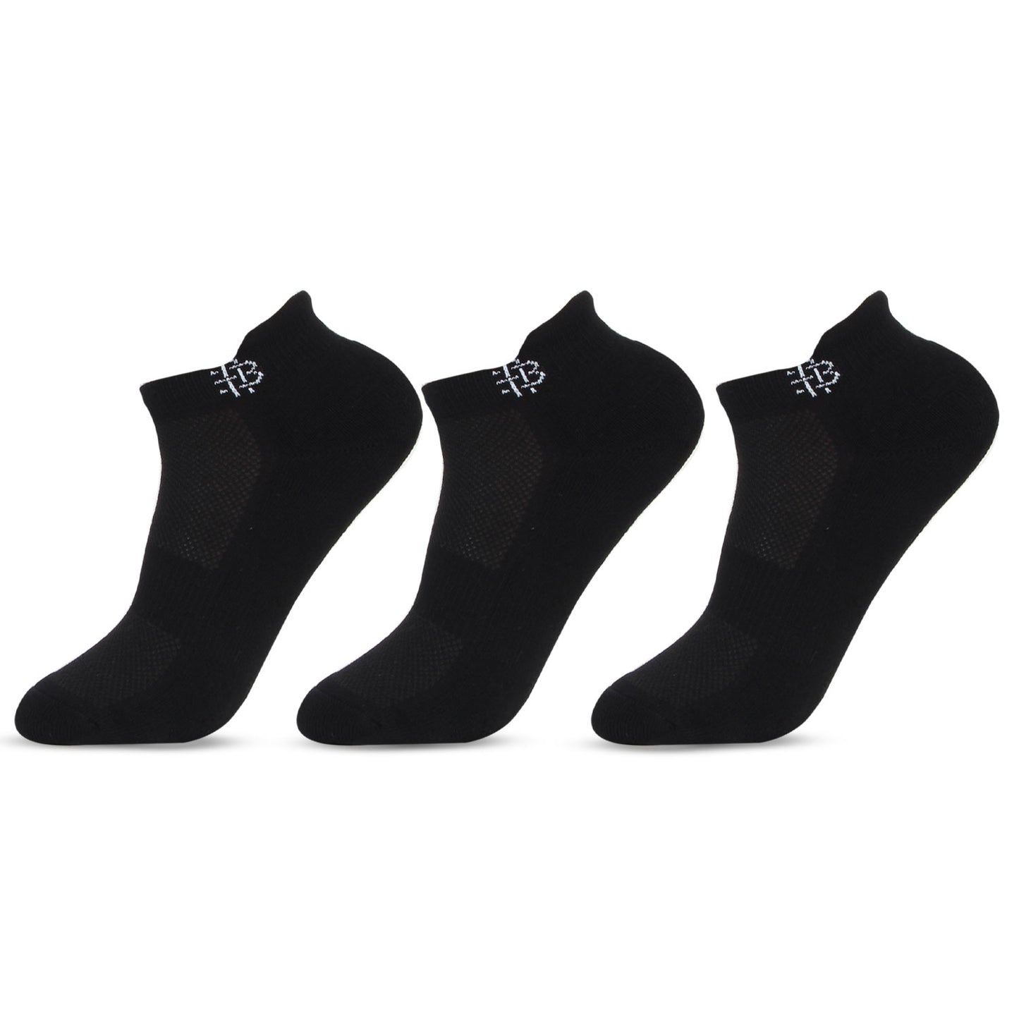 Bamboo Low ankle Socks for Men (Black)