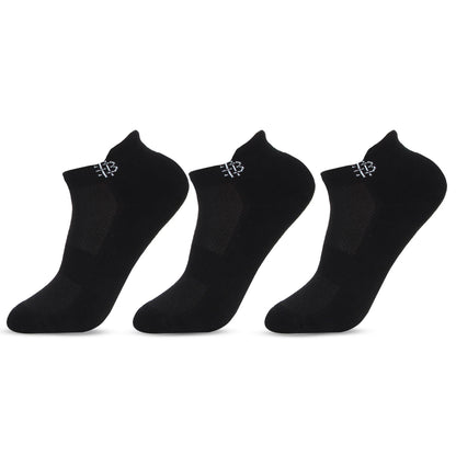 Bamboo Low ankle Socks for Men (Black)