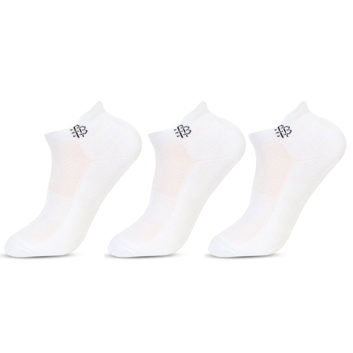 Bamboo Low ankle Socks for Men (White)