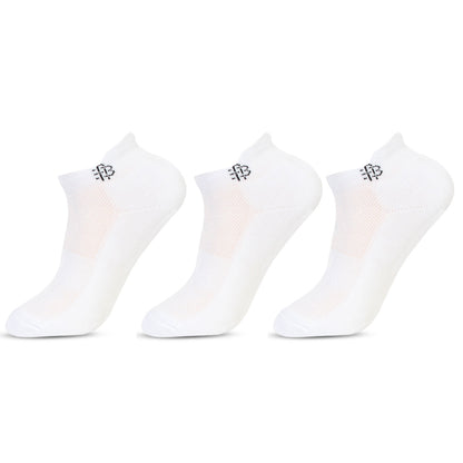 Bamboo Low ankle Socks for Men (White)