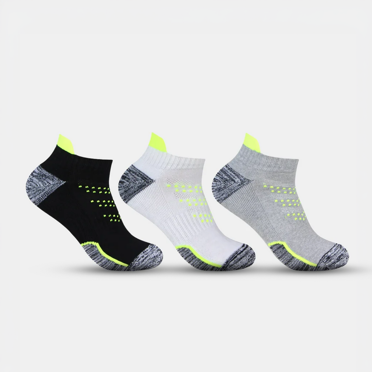 Men's Secret Length Terry Sports Socks- Pack Of 3
