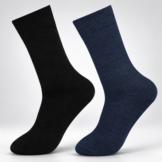 Bonjour Men’s Thermal  Crew Socks - Pack of 2