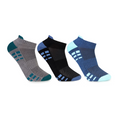 Bonjour Performance Sports Secret Bamboo Socks for Men - Pack of 3 (Color: Assorted)