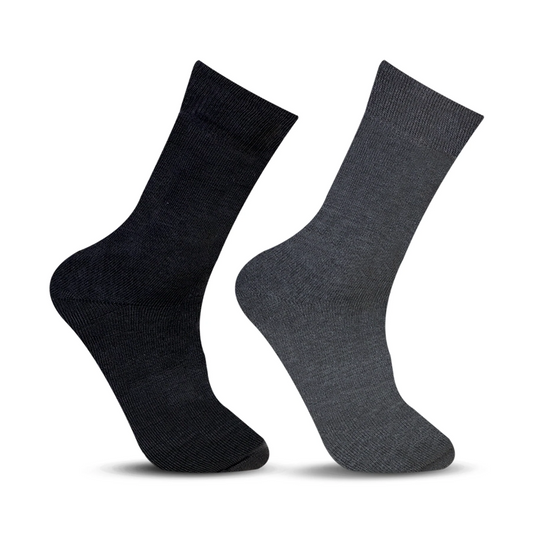 Bonjour Men’s Thermal  Crew Socks – Pack of 2