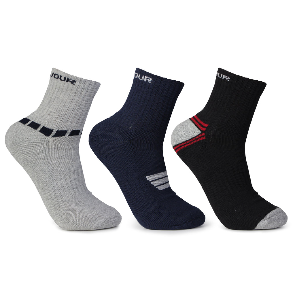 Men's Cushioned Ankle Legth Sports Socks