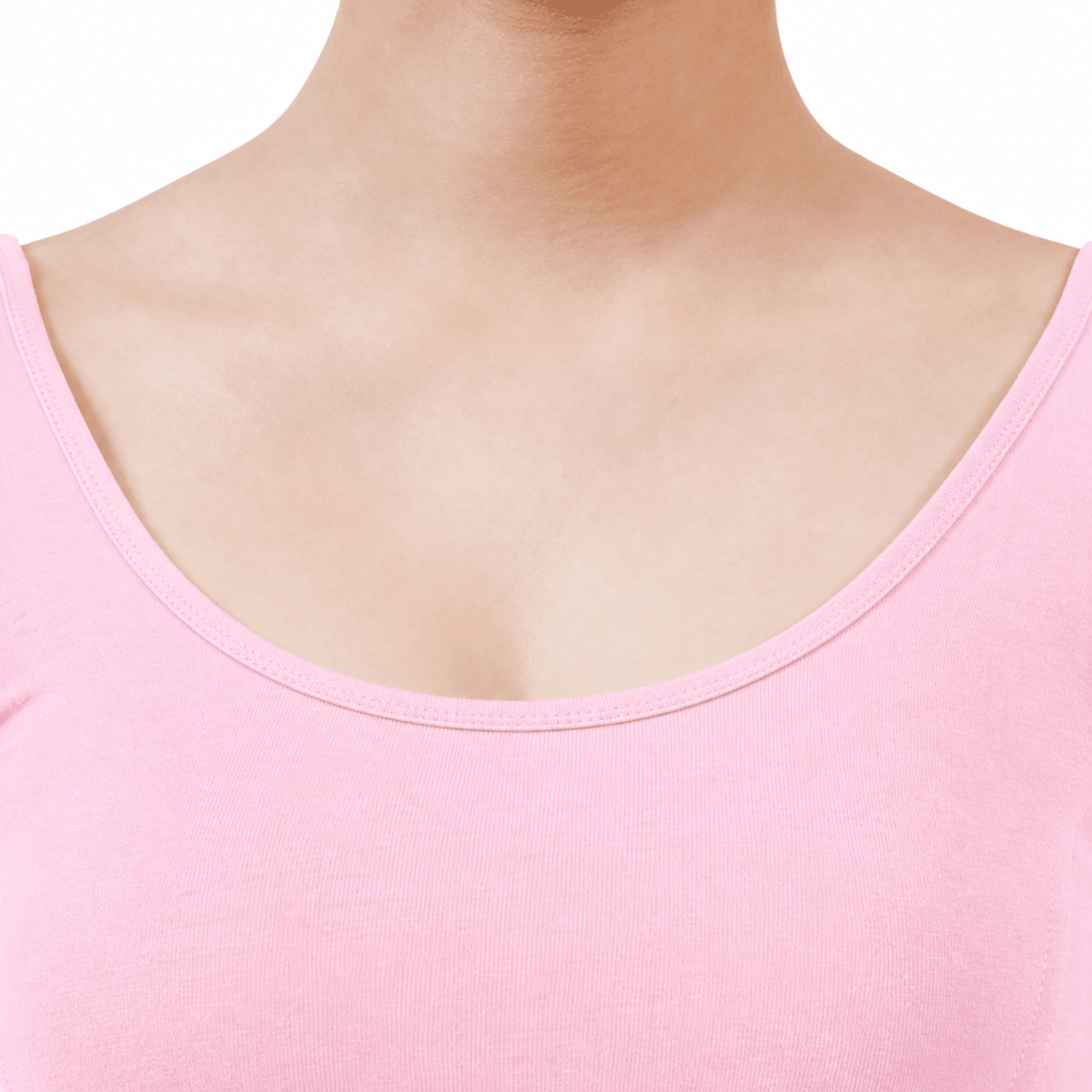 Vami Women's Cotton Stretchable Readymade Blouses - Light Pink