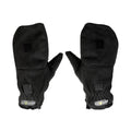 Men's Winter Half Finger Gloves with Flip Cover