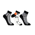 PLAYVIBE Men's Printed Ankle Socks