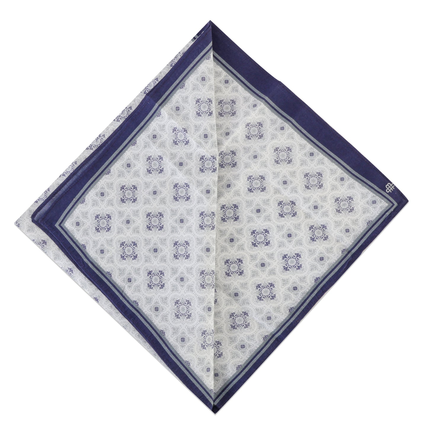 Silcora Men’s Cotton Handkerchiefs Pack of 3 (Color & Print May Vary)