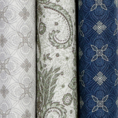 Silcora Men’s Cotton Handkerchiefs Pack of 3 (Color & Print May Vary)