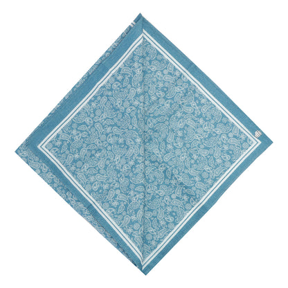 Silcora Men’s Cotton Handkerchiefs Pack of 3 (Color & Print May Vary)