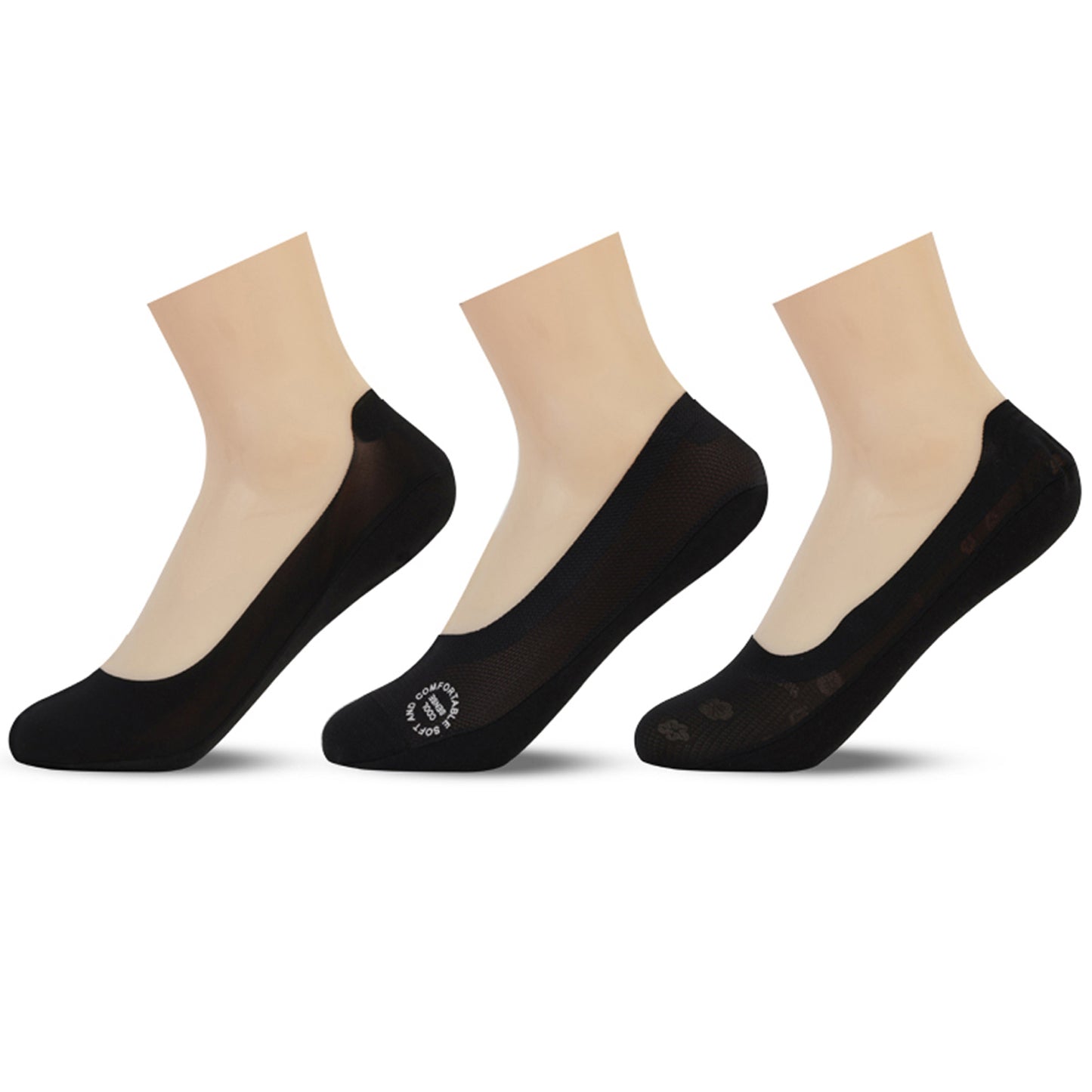 Women’s Low-Cut Ankle Socks (Pack of 3)