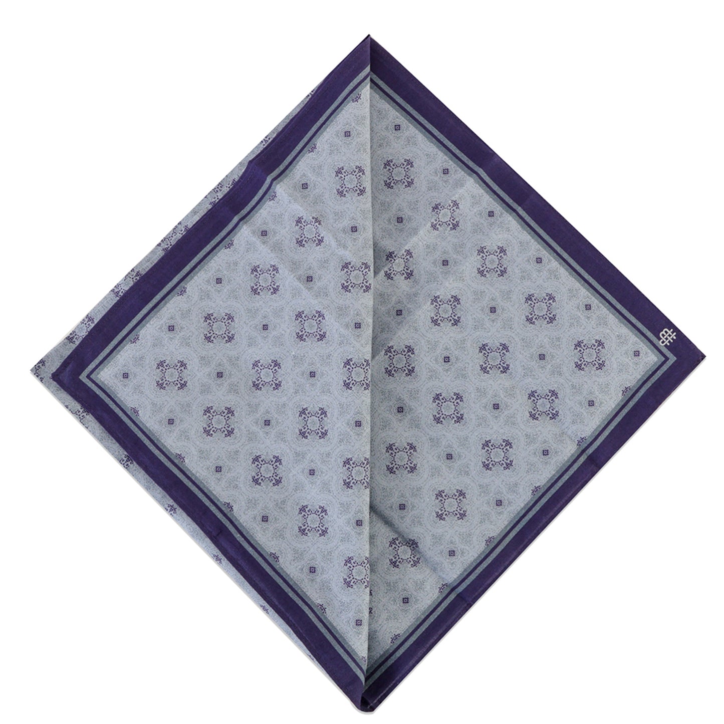 Silcora Men’s Cotton Handkerchiefs Pack of 3 (Color & Print May Vary)