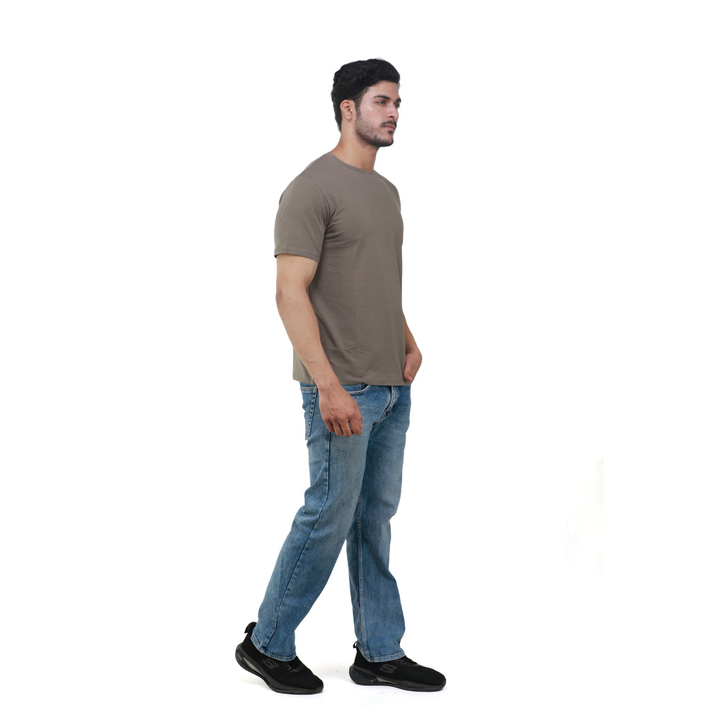 Dark Forest Round Neck Half Seleeve T-Shirt for Men
