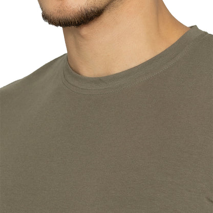 Dark Forest Round Neck Half Sleeves T-Shirt for Men