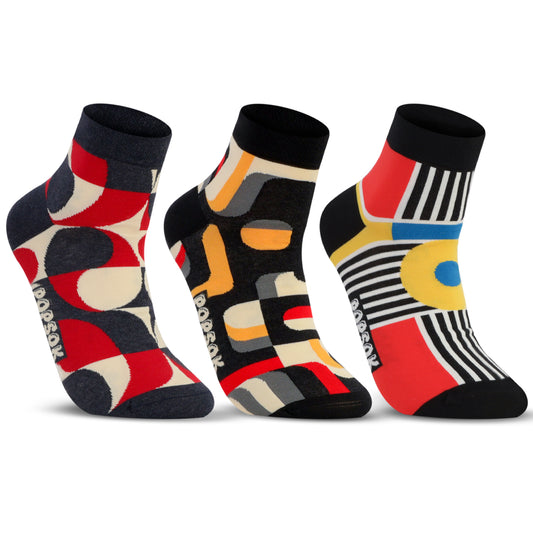 Men Graphic Pop Designer Ankle Socks