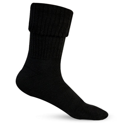 Women's Woolen Socks (Black) - Pack of 3