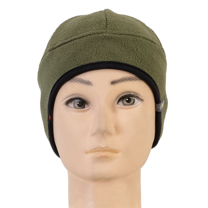 Unisex Woolen Polar Cap (Olive)