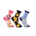 Smiley Face Emoji Socks for Women & Girls