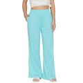 Women’ Flared Pants (Aruba Blue)