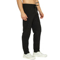 Men's Solid Trackpant- Black