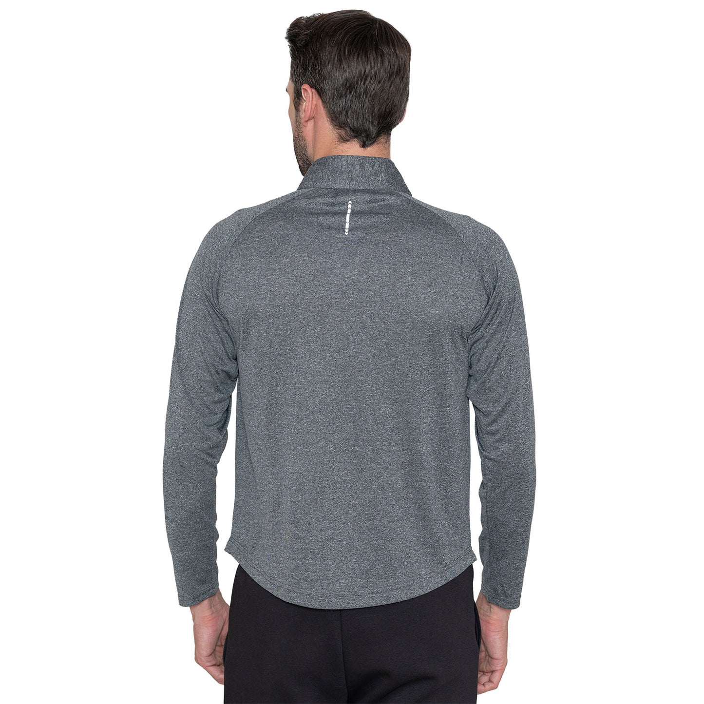 Men's Zip Neck Full Sleeve Regular Fit Sweatshirt