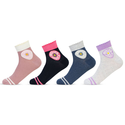 Designer Fancy Ankle Socks for Women