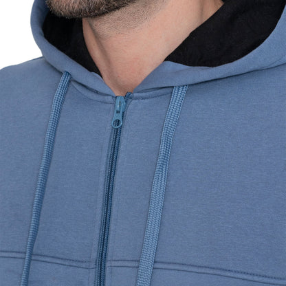 Men's Full Sleeve Hoodie - Blue
