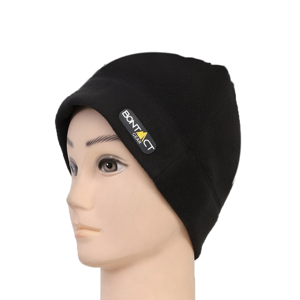 Men Woolen Polar Cap - Black