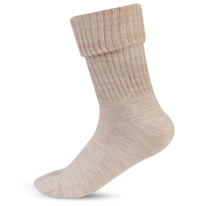 Women's Woolen Thumb Socks - Skin (Pack of 1)