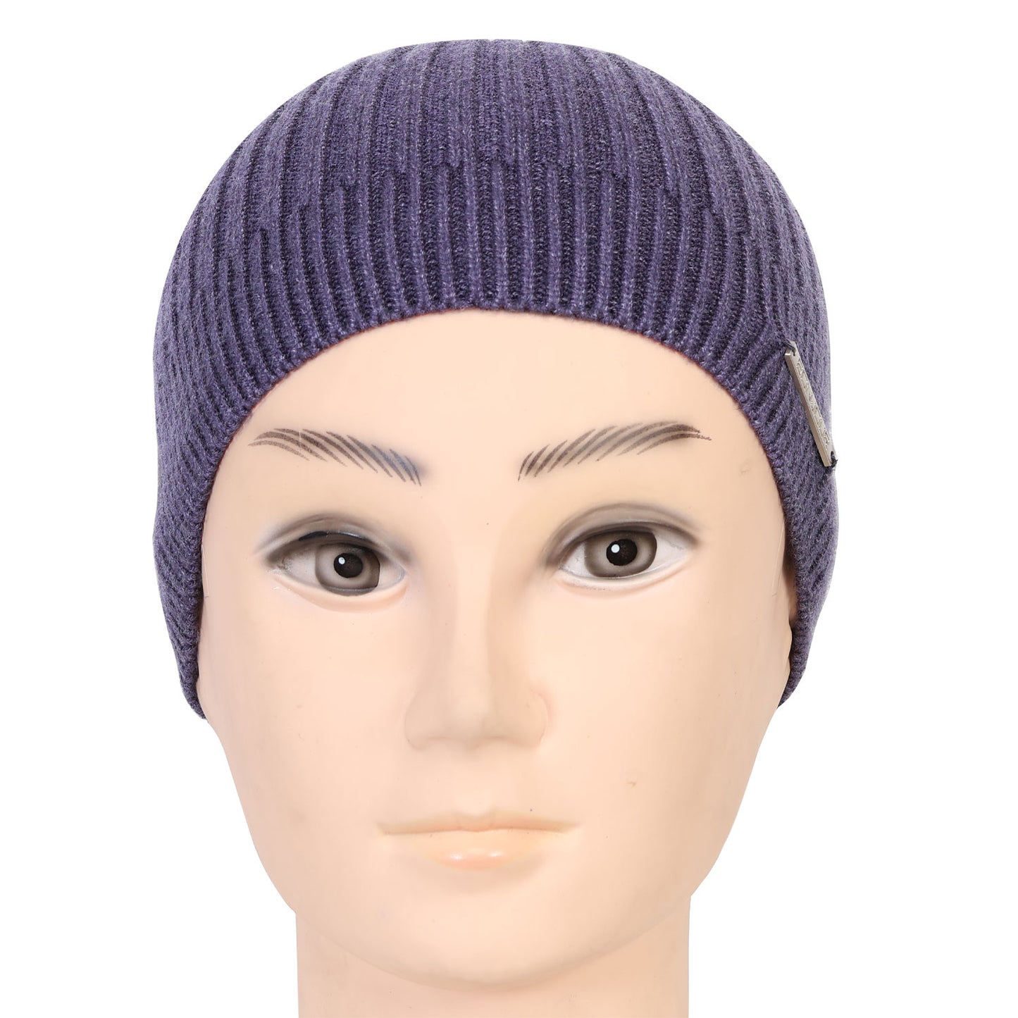 Unisex Woolen Winter Beanie Cap (Lt.Denim)