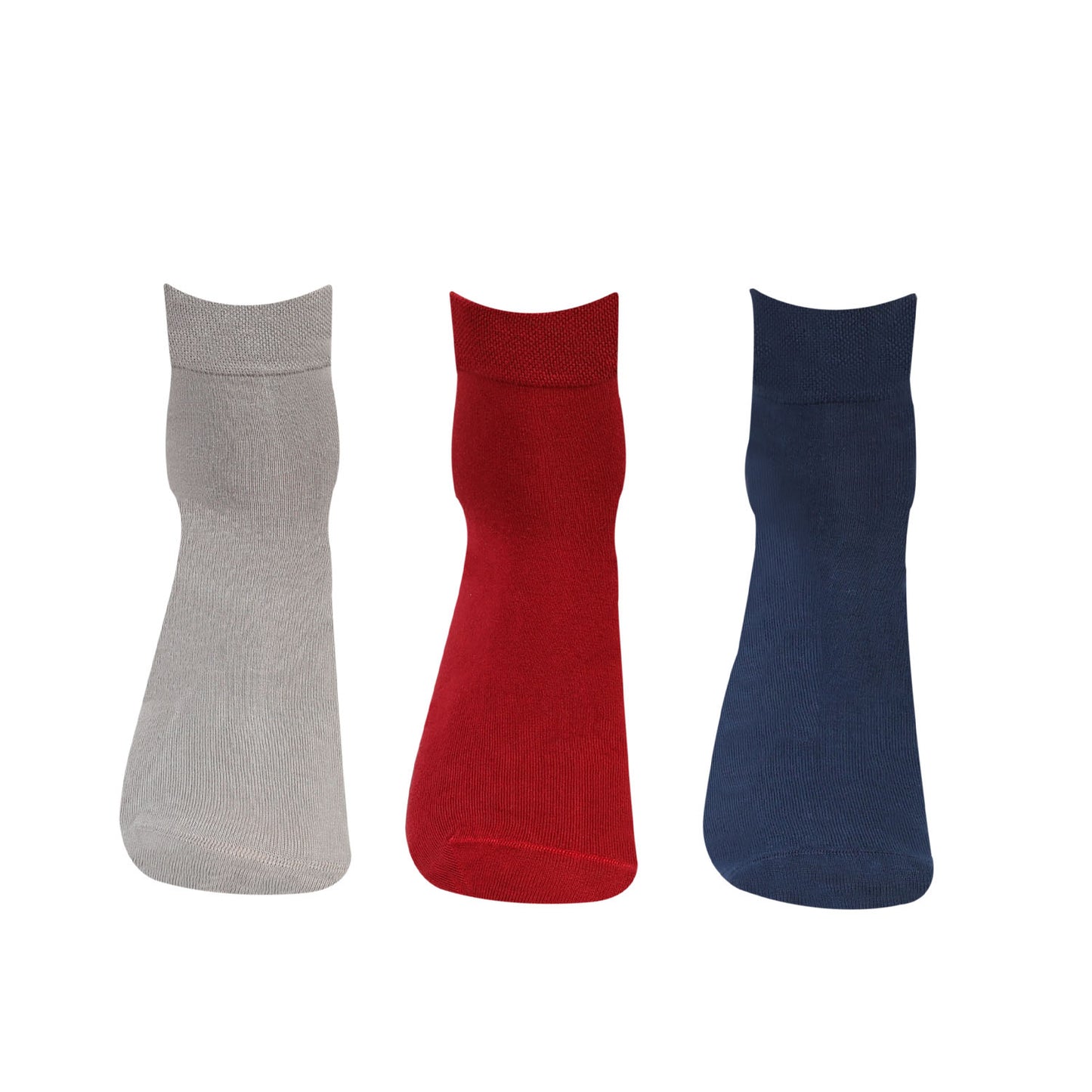 Men's Everyday Bamboo Ankle Socks | Assorted - Pack of 3