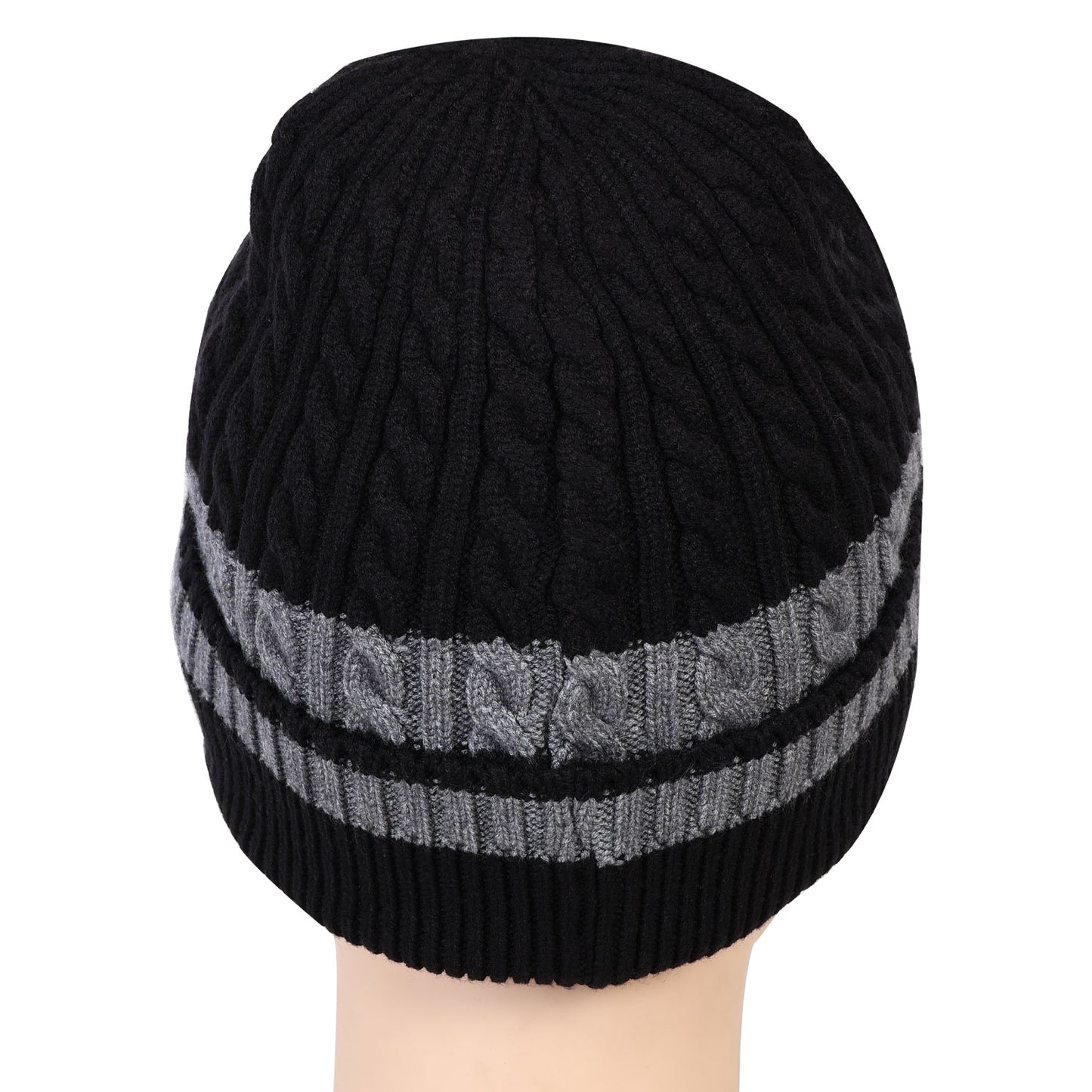 Unisex Winter Beanie Cap (Black)