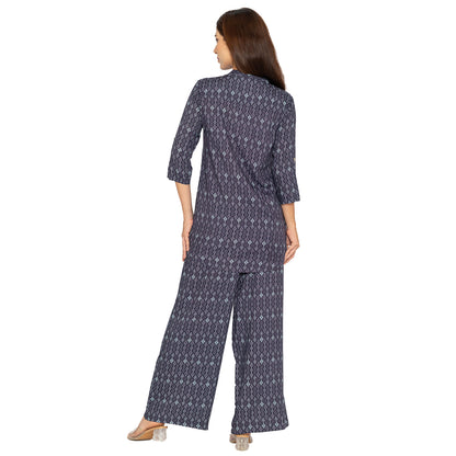 Indigo Printed Palazzo for Women