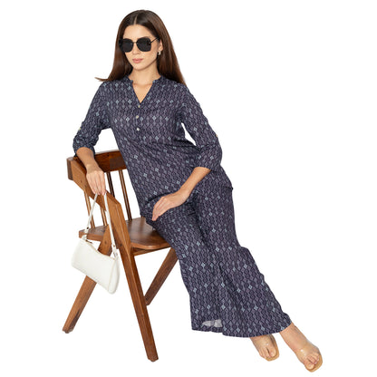 Indigo Printed Palazzo for Women