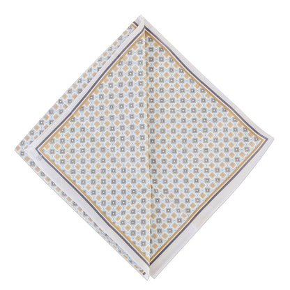 Silcora Men’s Cotton Handkerchiefs Pack of 3 (Color & Print May Vary)