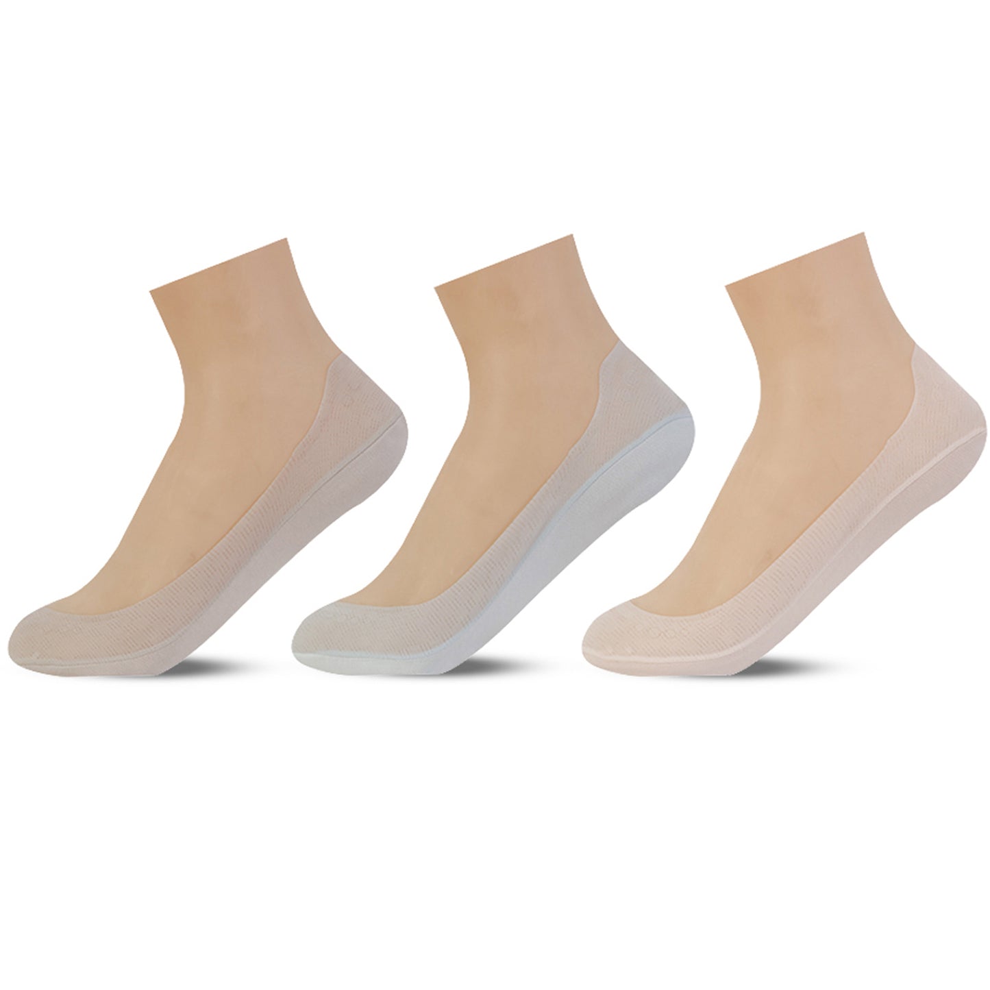 Women’s Low-Cut Ankle Socks (Pack of 3)