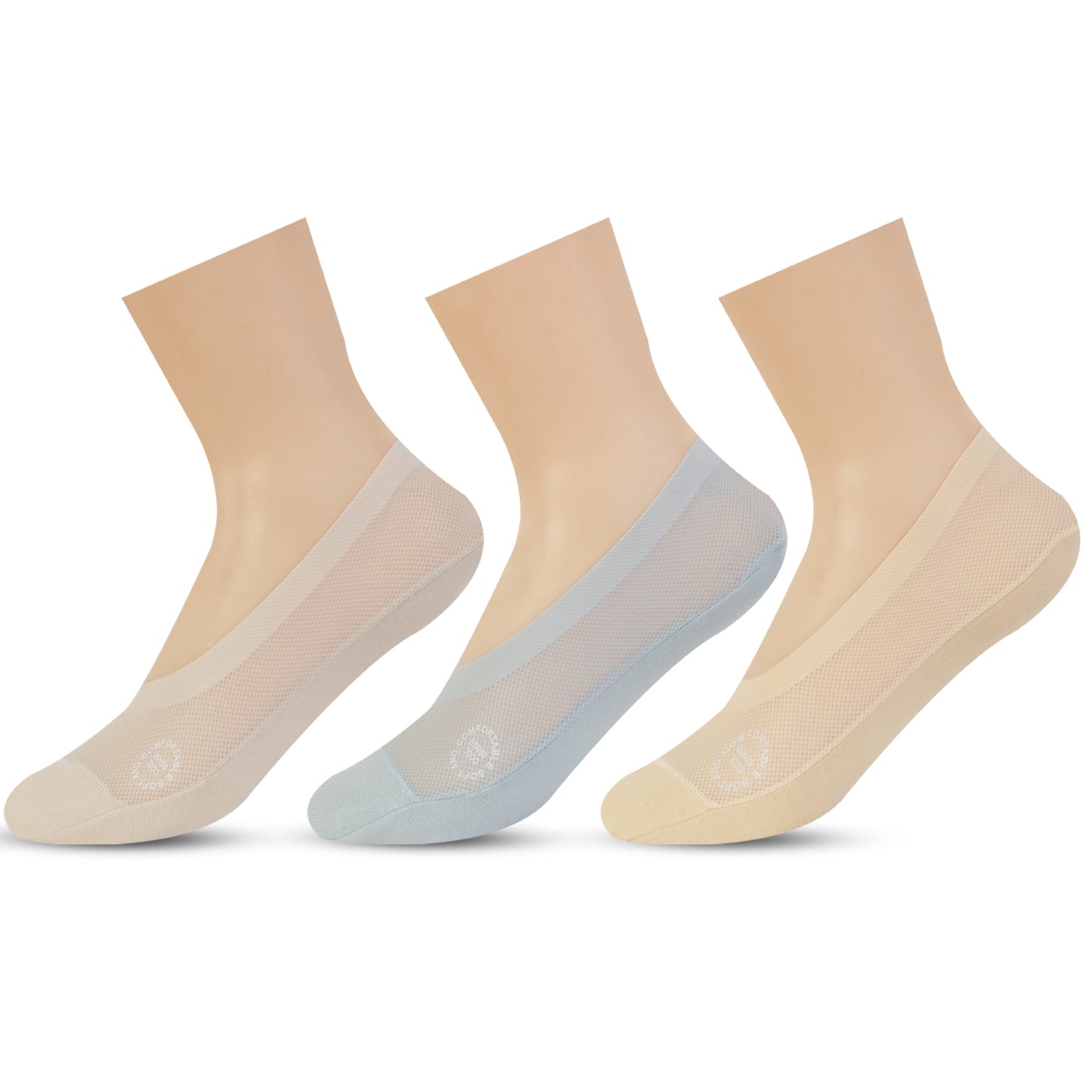 Women’s Low-Cut Ankle Socks (Pack of 3)