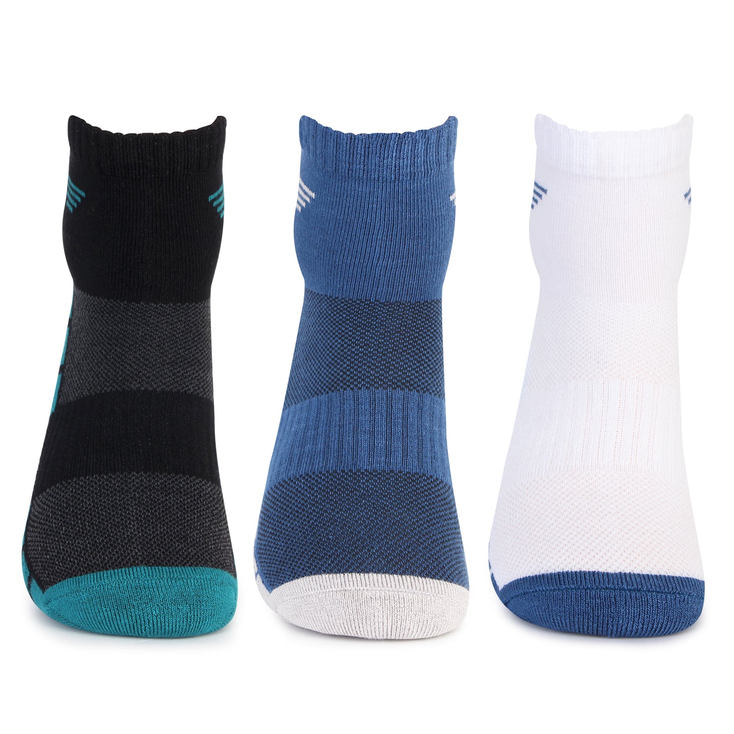 Premium Bamboo Ankle Socks - Assorted Top View