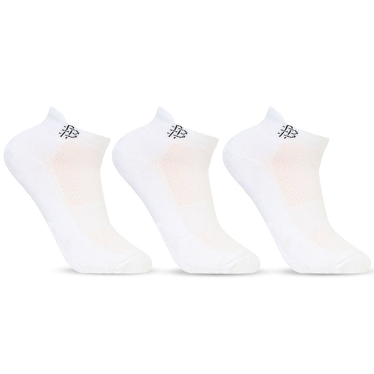 Bamboo Low ankle Socks for Men (White)