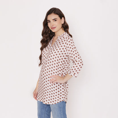 Printed Cotton Kurta For Ladies