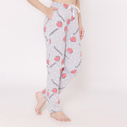  Knitted Funky Prints Pajamas For Ladies